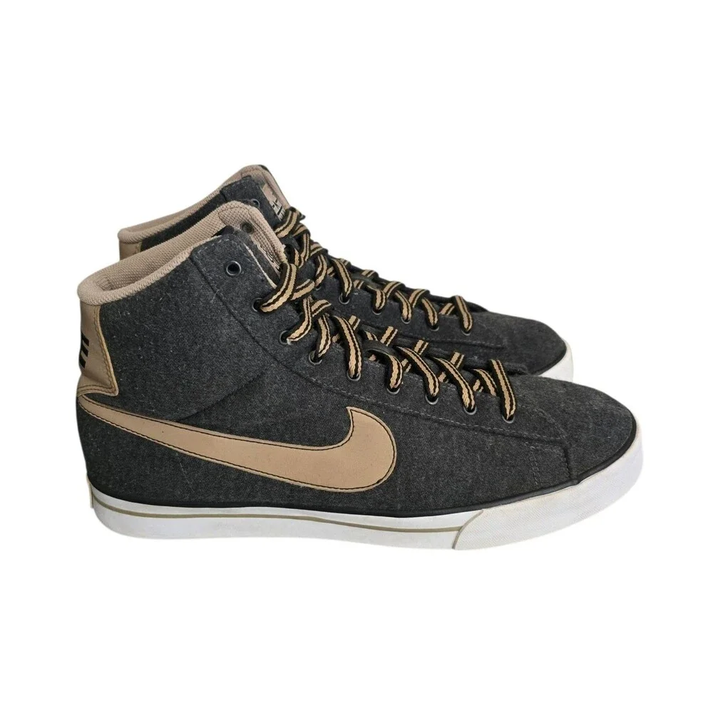Nike Sweet Classic High Sneakers Mens Size 12 Gray Athletic Shoes 416169-023